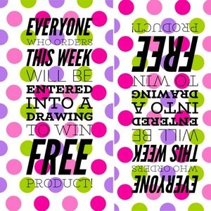 Buy something and get entered into a drawing!